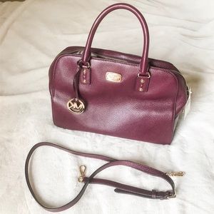 MICHAEL KORS SANDRINE LG SATCHEL  BAG